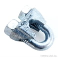 thumbnail image 2 of Red Hound Auto New Malleable Zinc Wire Rope Cable Clips, 1/4 Inches, 2 of 4