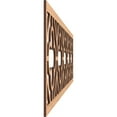 thumbnail image 3 of Ekena Millwork 47"W x 12"H x 1/4"T Hazelton Fretwork Moulding, Hickory, 3 of 13