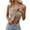 Khaki, variant on Women's Shelf B.r.a Camisole Tops Strap Cami Tank (Khaki XL)