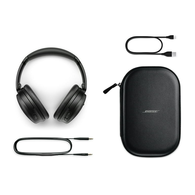 Bose QuietComfort Headphones Noise Cancelling Over-Ear Wireless Bluetooth  Earphones, Black 