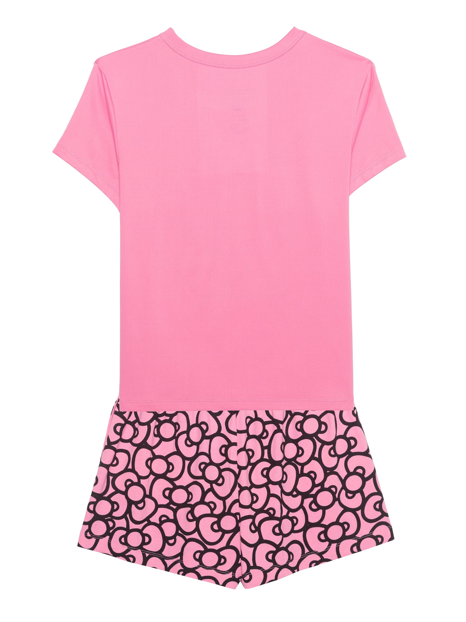 Hello Kitty Women's Graphic Tee and Short Set, 2-Piece, Sizes XS-3X