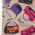 thumbnail image 3 of Bolsa de de joyería con cordón de 25x20cm, bolsa de té, , bolsa de dibujos animados M Gloria Bolsa de almacenamiento, 3 of 9