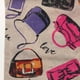 thumbnail image 3 of Bolsa De Cordón Estrellas Buggy Bolsa De Tela De Almacenamiento Té Organizador De Color M - 5, 3 of 9