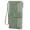Green, variant on Womens Print Floral Wallet Leather Credit Card Holder Wallet RFID Wristlet Wallet for Women Ladies Clutch Long Purses