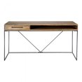 thumbnail image 2 of Moe's Home Collection Colvin Bureau d'Écriture en Bois avec Base en Fer Naturel, 2 of 6