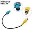 thumbnail image 4 of Male RCA for Mercedes Comand Reverse Camera Retention Cable Radio Adaptor, 4 of 7