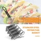 thumbnail image 5 of Cesta para freír tacos, freidora de tacos, capacidad para 4 tacos, cesta para freír tacos con asa de agarre, soporte para tacos, 5 of 8