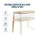 thumbnail image 5 of Baby Delight Heirloom Willow Wood Infant Bassinet, Organic Oat, 5 of 8