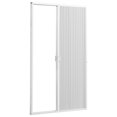 Lwory RV Shower Doors RV Pleated Folding Shower Doors (White) 36"x 57