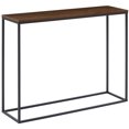 thumbnail image 1 of Lowell 42" Open Box Cadre Géométrique Canapé Table en Noyer Foncé/noir, 1 of 6