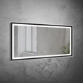 thumbnail image 5 of WELLFOR Wall Mounted  Back Light Bathroom Framed LED Mirror Anti- Fog With Dimmable Light Touch Sensor And Memory Function 36"H x 48'' W - Brushed, 5 of 5
