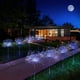 thumbnail image 3 of Luces solares para jardín Unihon, paquete de 4, 120 LED, control remoto a prueba de agua, 3 of 7