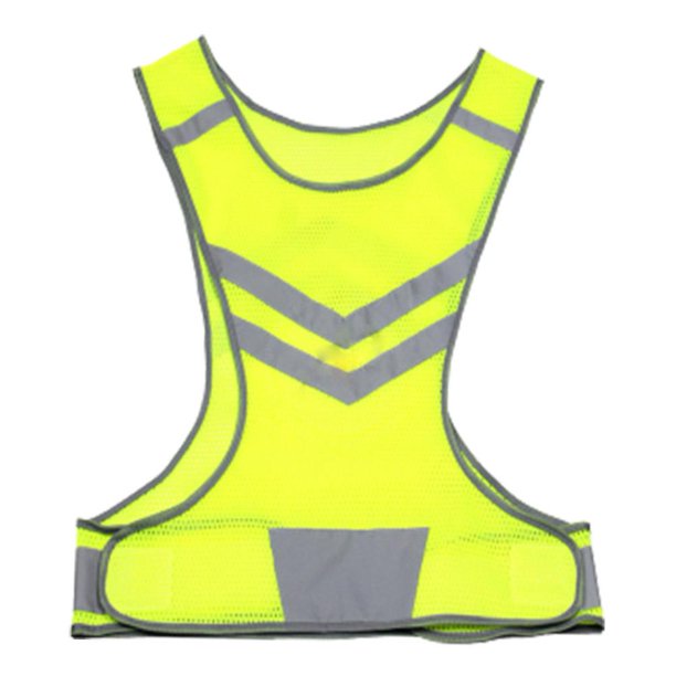 SGACAI Chaleco reflectante de seguridad ajustable de alta visibilidad para deportes al aire libre Ciclismo N0