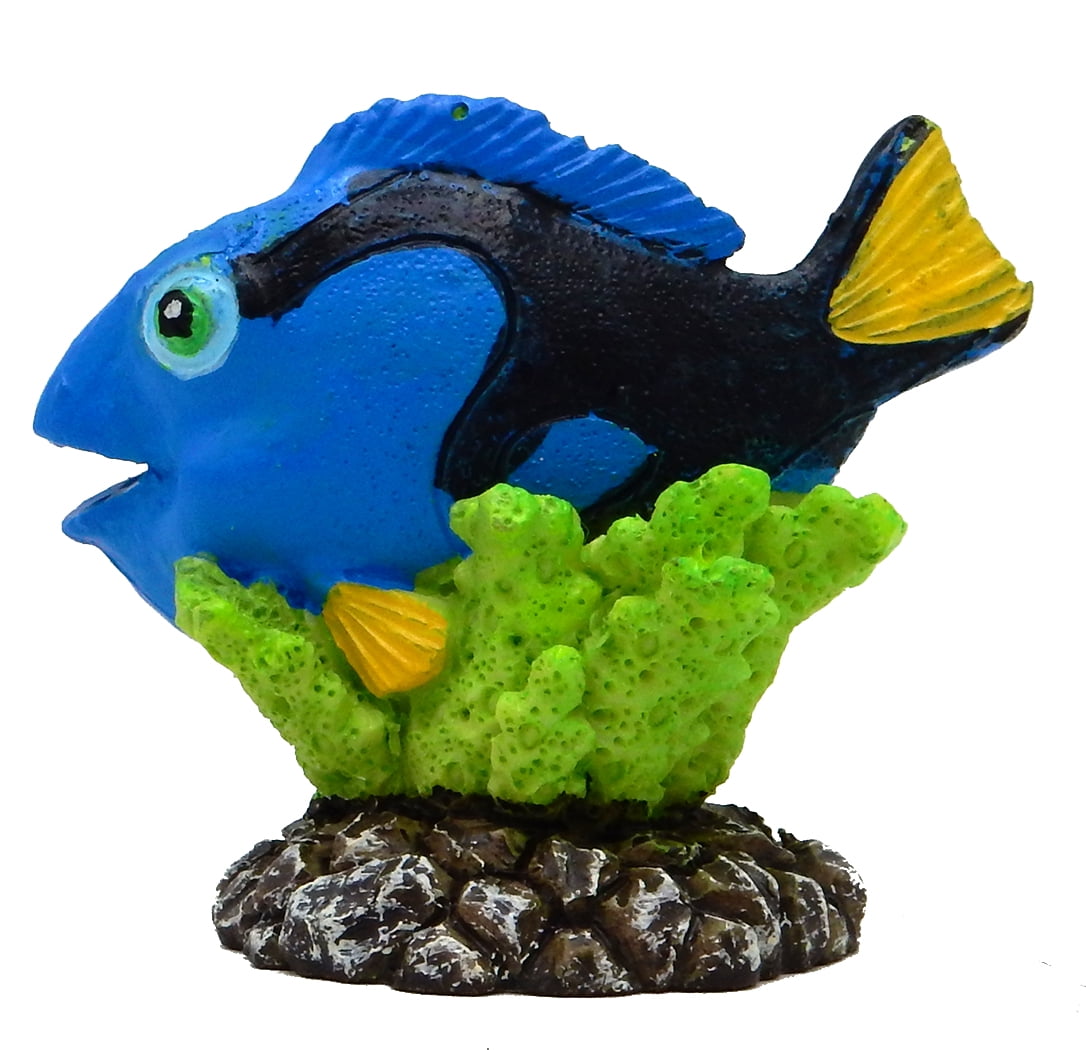 (3 pack) Aqua Culture Mini Aquarium Decor, Multicolor