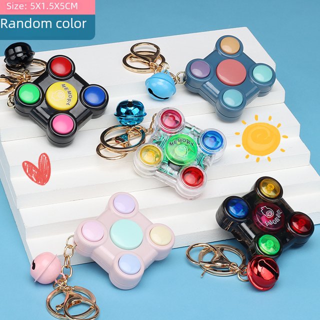 Máquina de juego de guerra de memoria de papelería, llavero colgante, rompecabezas, escuela creativa, juguetes para niños