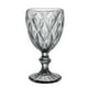thumbnail image 2 of Juego 6 Copas Vino Agua Cristal Labrado Color Humo Vidrio Colores 245ml Cocina Hogar Decoracion Degustacion Vino Transparente Licor Regalo Set Paquete, 2 of 4