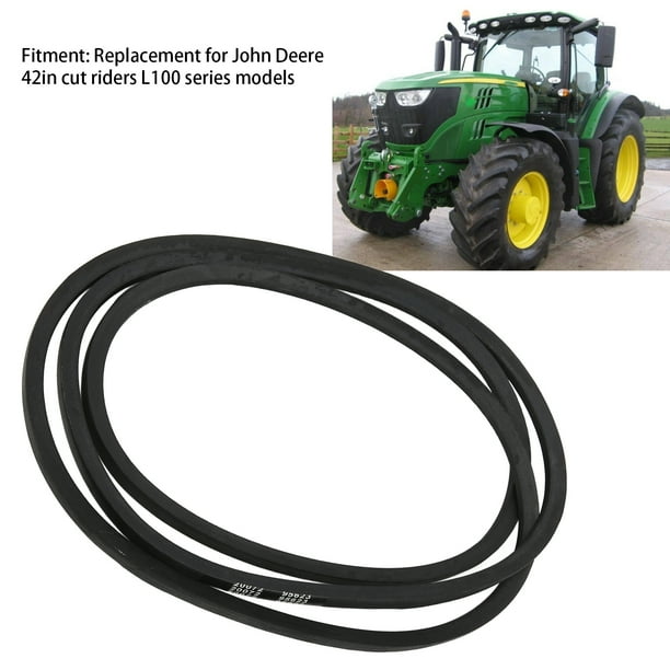 John Deere 42in Cut Riders L100 Series Lawn Mower Belt GX20072 Replacement Walmart