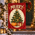 thumbnail image 6 of Purgmipth Merry Christmas Garden Flag, Double-Sided Christmas Tree Pumpkin House Flag for Porch Yard Outdoor Holiday Decor, 28 x 40 Inch, 6 of 7