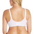 thumbnail image 2 of Bali Womens Cotton Double Support Wirefree Bra, 36C, White, 2 of 2