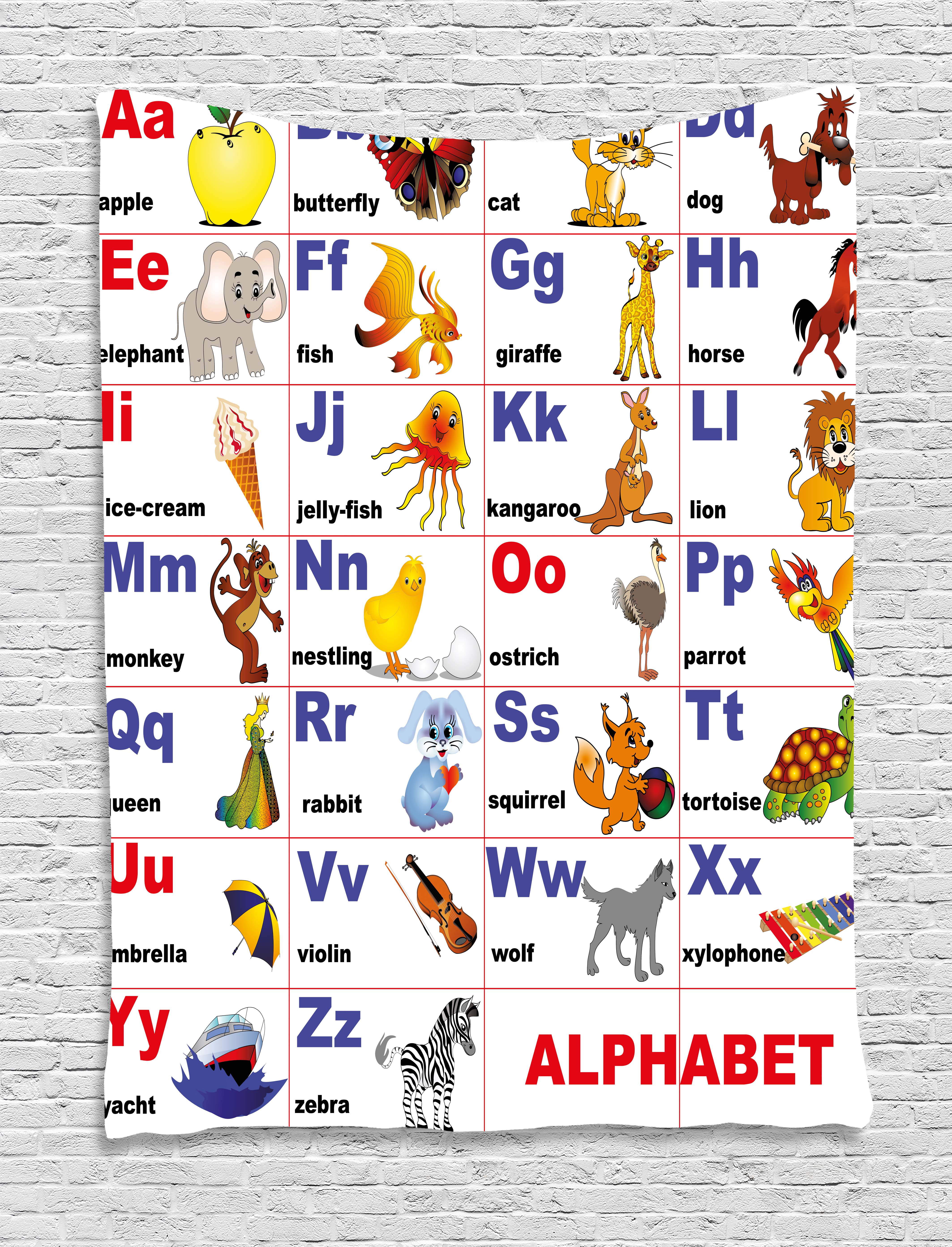 Animals Chart For Kindergarten