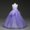 Purple, variant on Herrnalise Toddler Girls Net Yarn Temperament Flowers Bowknot Birthday Party Gown Long Dresses,Sales