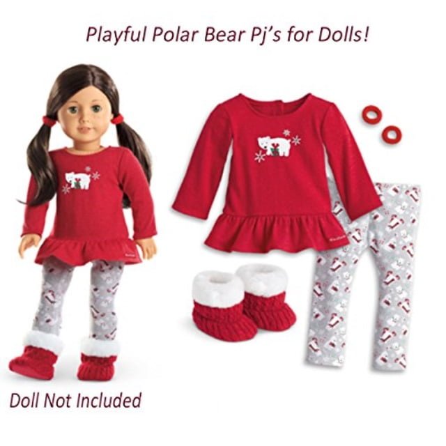 american girl polar bear pajamas