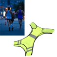 thumbnail image 1 of Vest, Comfortable Adjustable Easy To Wear Reflective Vest Lightweight  for Walking Fluorescent Yellow,Orange Red,, 1 of 8