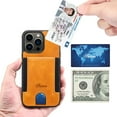 thumbnail image 4 of Slim Card Case Designed for iPhone12/12Pro- Wallet Case with Card Holder Slot-Protective/Scratchproof-Compatible with Apple iPhone, 4 of 5
