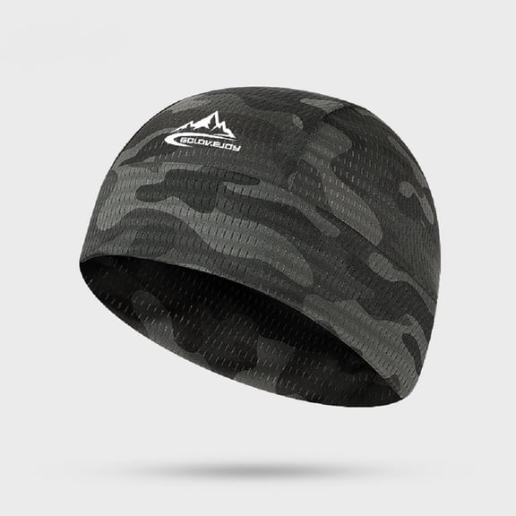 Quick Dry Cycling Cap Motorcycle Helmet Liner Bike Summer Riding Anti-Sweat Hat Camo 2