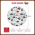 thumbnail image 2 of Sikiie Cartoon Helicopters Christmas Tree Skirt, Christmas Tree Decorations, Christmas Decor, Tree Mat Decoration(30-48IN)-48", 2 of 6