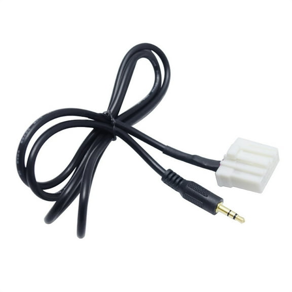 1M Black Audio Adapter AUX Cable For Mazda 2 3 5 6 RX-8 MX-5 Miata 2006  3.5mm