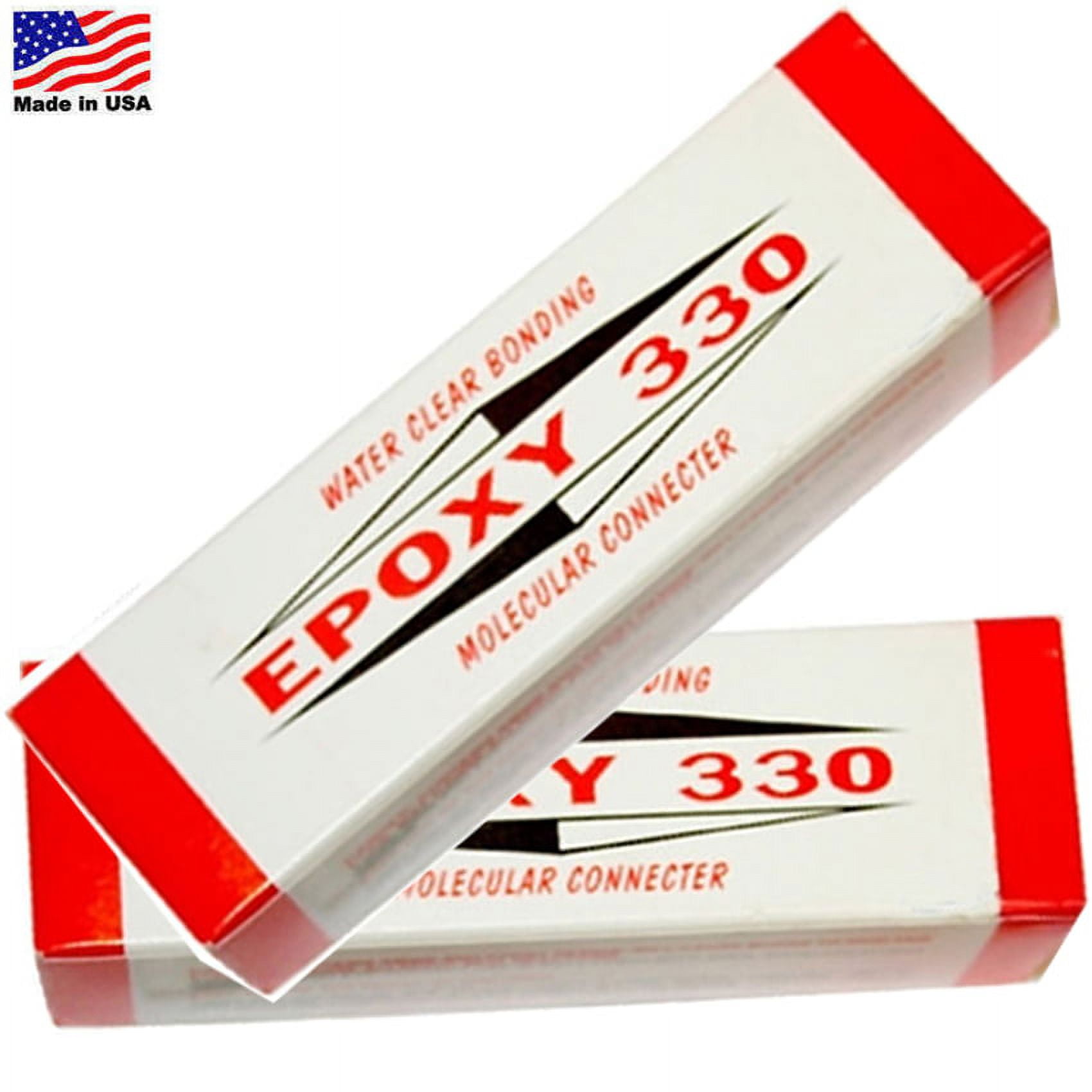 Epoxy 330 Water Clear Bonding Gems Jewelry Lapidary Glue Cement Adhesive 2  Packs