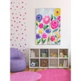 thumbnail image 4 of Marmont Hill "Flowers Grey" by Jill Lambert Painting Print on Wrapped Canvas, 4 of 5