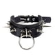 thumbnail image 1 of Collar gótico punk fresco para mujeres y hombres Collar vingate de cuero PU negro ajustable JAMW Sencillez, 1 of 4