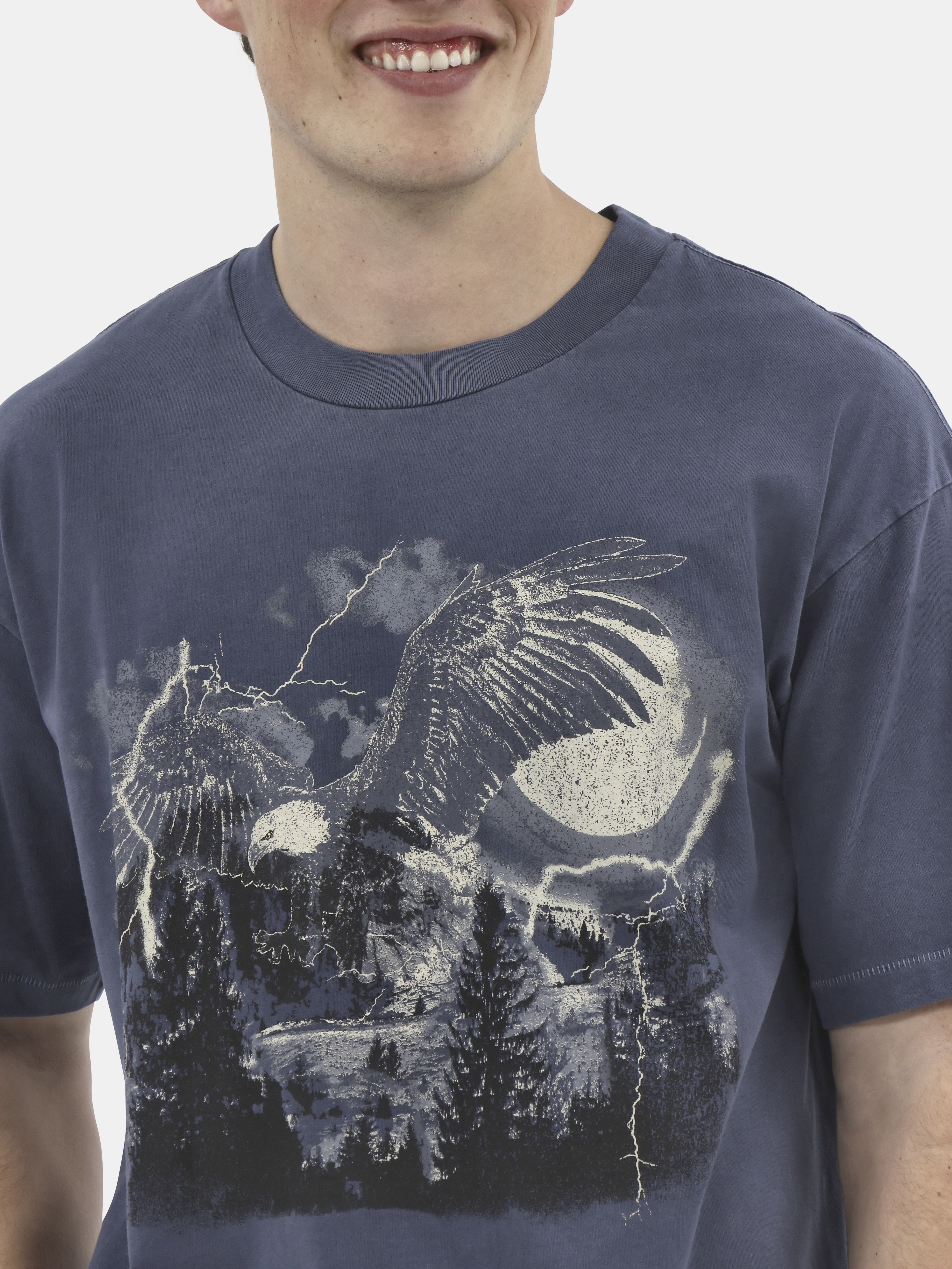 No Boundaries Graphic Crop Tee, Men's & Big Men's