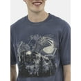 thumbnail image 2 of No Boundaries Graphic Crop Tee, Men's & Big Men's, 2 of 5