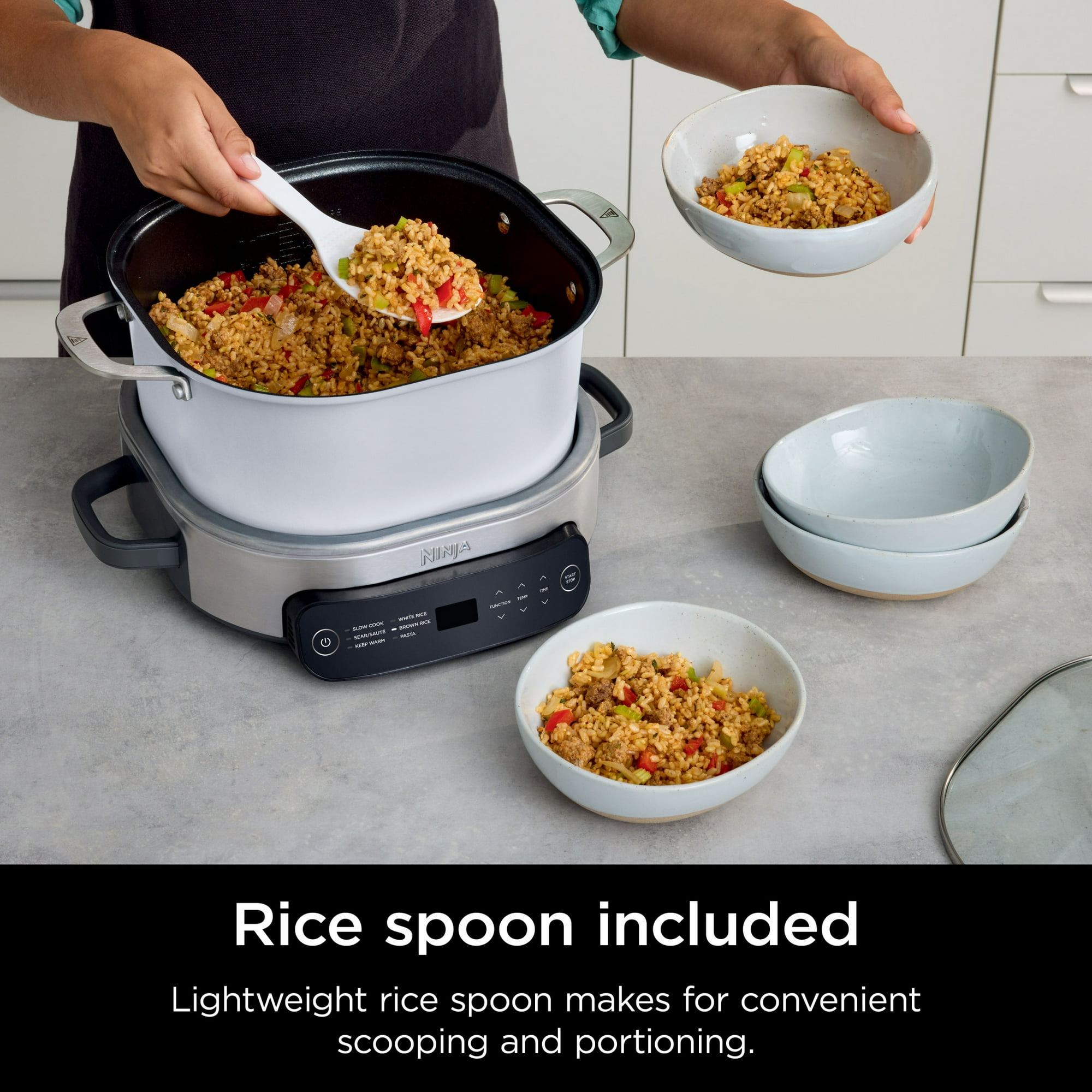 Ninja Everyday 10-in-1 PossibleCooker 6.5 Qt Multi-Cooker, MC1100 White