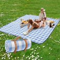thumbnail image 2 of Manta de picnic extra grande impermeable 200 x 200 cm Sapsisel, 2 of 8