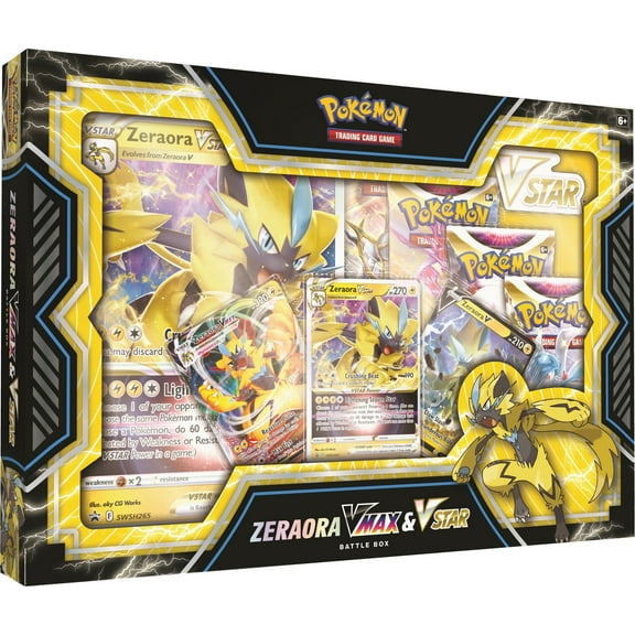 POKEMON DEOXYS OR ZERAORA VMAX VSTAR BATTLE BOX (1 AT RANDOM)