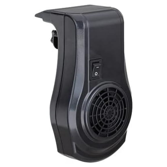 Aquarium Cooling Fan, C-CF-55 Nano Fan for Fish Tanks - Quiet Centrifugal Cooler for Salt & Freshwater, Up to 40 Gallons, Low Profile Design Black
