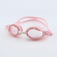 thumbnail image 1 of Gafas de natación unisex minimalistas, impermeables, antivaho, de alta definición, planas y ligeras para adultos (polvo), 1 of 4