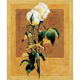 thumbnail image 3 of Unknown 15x17 Black Modern Framed Museum Art Print Titled - White Rose III, 3 of 5