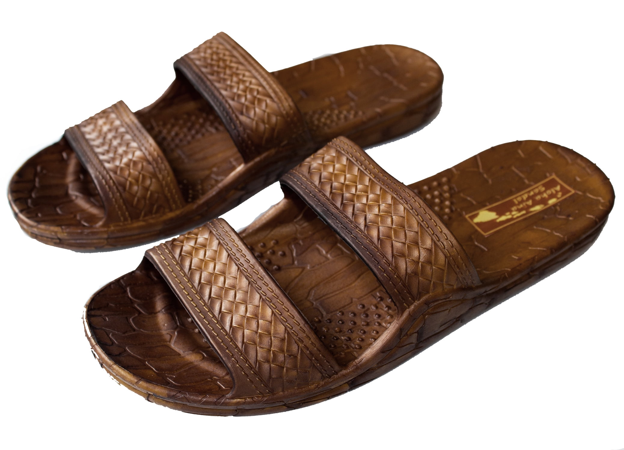 Hawaii Brown or Black Jesus sandal Slipper for Men Women and Teen 