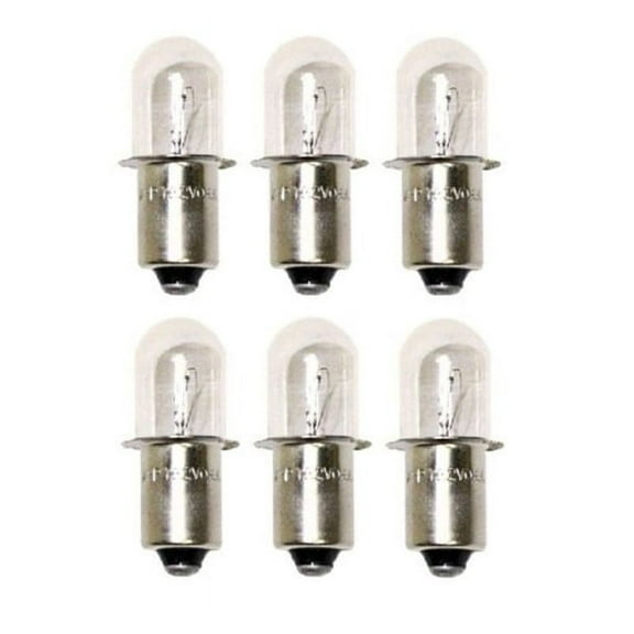 (6) 19.2 v Volt Flashlight / Worklight Replacement for Craftsman Xenon Bulb 19v