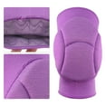 thumbnail image 5 of Unique Bargains 1 Pair Sporting Protective Knee Pad Breathable Flexible Knee Support Brace Polyester Purple Size M, 5 of 7