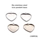 thumbnail image 5 of Guardurnaity 100 Uds colgante en forma de corazón cabujón Base bandejas colgantes DIY cinabrio romántico accesorios de joyería informales Ropa, zapatos y accesorios Miscelánea 19*20mm Guardurnaity AP015873-03, 5 of 6