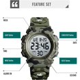 thumbnail image 3 of Reloj Digital para niños deportes al aire libre 50M relojes electrónicos impermeables despertador 12/24H cronómetro calendario reloj de pulsera para niño y niña Excelente Rendimiento, 3 of 5