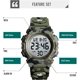 thumbnail image 3 of Reloj Digital para niños deportes al aire libre 50M relojes electrónicos impermeables despertador 12/24H cronómetro calendario reloj de pulsera para niño y niña Excelente Rendimiento, 3 of 5