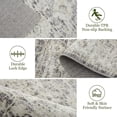 thumbnail image 4 of Shininglove Washable Vintage Distressed Area Rug 10' x 13' – Non-Slip Soft Carpet for Living Room, Bedroom, Dining Room & Home Office, 4 of 7
