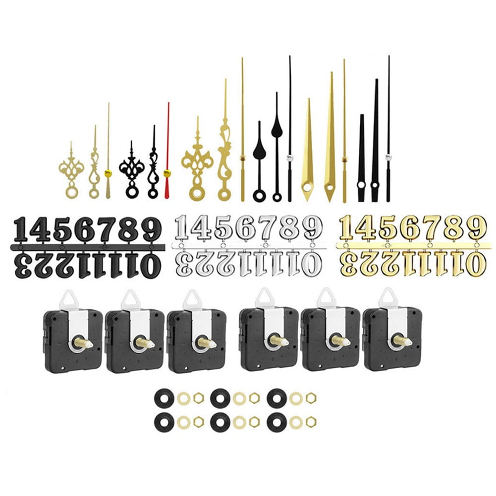 Clock Mechanisms Battery Powered,Silent Quartz Clock Mechanism Movement Kits